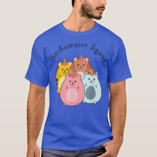 Unihamster Squad Goals Adorable Hamster Friends T-Shirt