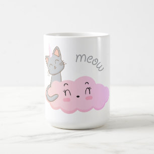Unikat-Cloud-Tasse Kaffeetasse