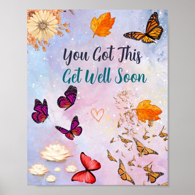 Unikate bald wieder gesund Poster (Vorne)