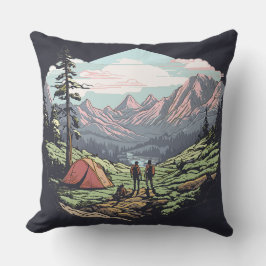 Unikate, retro/Vintage Grafik Kissen