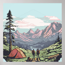 Unikate, retro/Vintage Grafik Poster