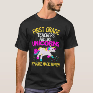 Unikornlehrer der ersten Klasse sind magisch, Lehr T-Shirt