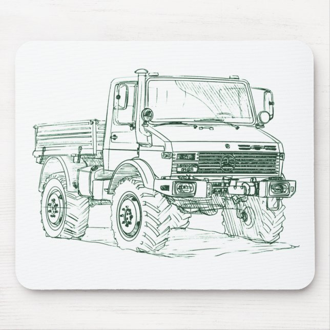 Unimog 2100 mousepad (Vorne)