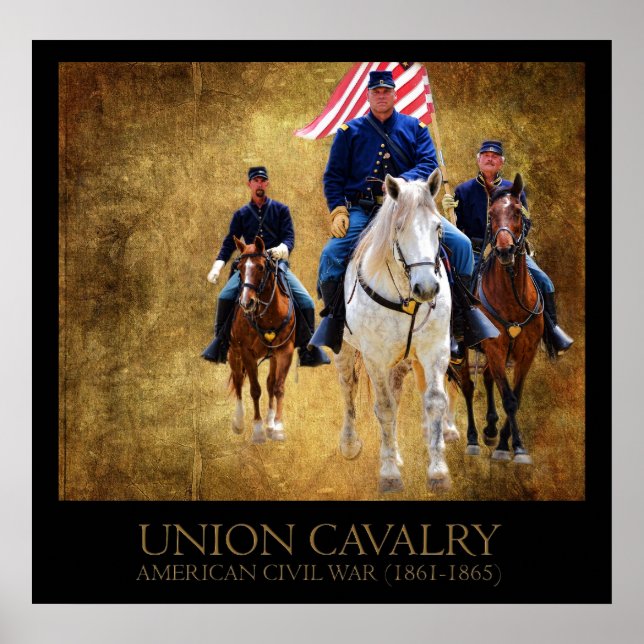Union Cavalry Poster (Vorne)