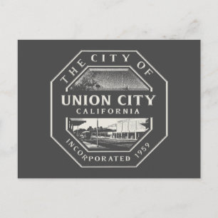 UNION CITY - ALAMEDA KALIFORNIEN POSTKARTE