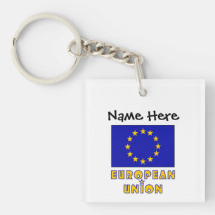 Union européenne et drapeau de l'UE personnalisés