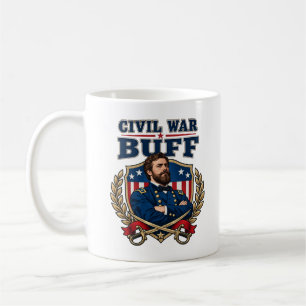 Union-General Amerikanische Geschichte Bürgerkrieg Kaffeetasse