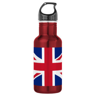 Union Jack Bouteille en acier inoxydable