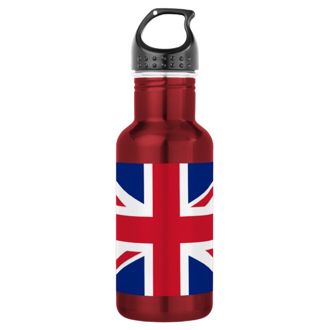 Union Jack Bouteille en acier inoxydable (Devant)
