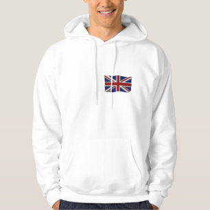 UNION JACK BRITISH FLAG Sweat - shirt à capuche pa