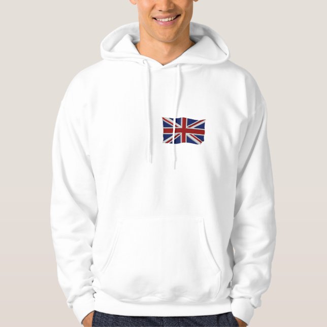 UNION JACK BRITISH FLAG Sweat - shirt à capuche pa (Devant)