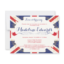 Union Jack British High Tee Brautparty lädt ein