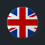 Union Jack Button<br><div class="desc">Die Union Jack oder Gewerkschaft Flag ist die Nationalflagge des Vereinigten Königreichs. Auch in einigen anderen Commonwealth-Realms hat die Flagge der Union Jack einen offiziellen oder halb offiziellen Status. Zum Beispiel ist die Union Jack durch eine parlamentarische Entschließung eine offizielle Flagge in Kanada und dort als Königliche Gewerkschaft-Flagge bekannt. Außerdem...</div>
