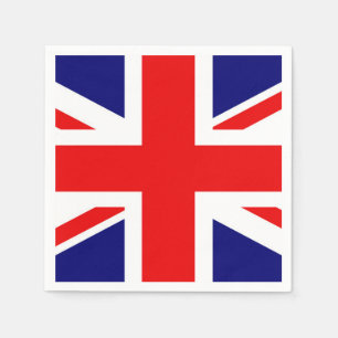 UNION JACK - DIE BRITISCHE FLAGGE SERVIETTE
