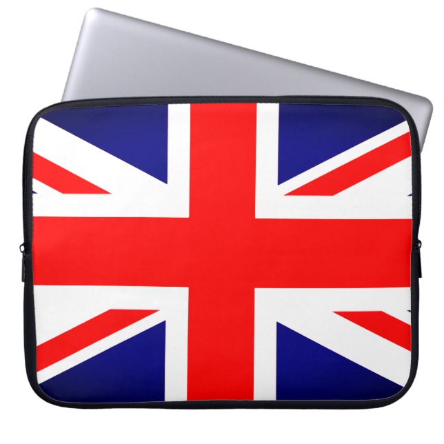 Union Jack Electronics Bag Laptopschutzhülle (Vorderseite)