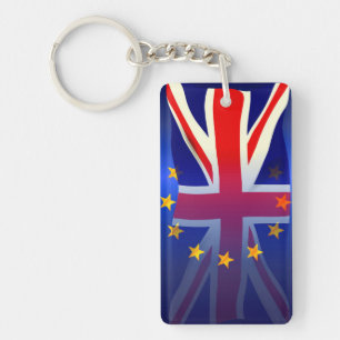 Union Jack estompée sur le drapeau de l'UE