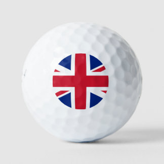 Union Jack Flag be6 gbcnt Golfball