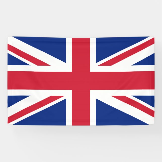 Union Jack Flag bnrcn Banner (Horizontal)