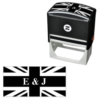 Union Jack Flag British Permastempel