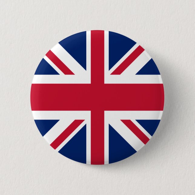 Union Jack Flag Button (Vorderseite)