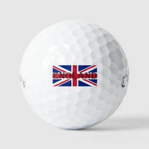 Union Jack Flag England css gbcnt Golfball