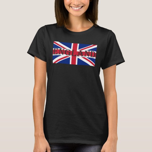 Union Jack Flag England T-Shirt (Vorderseite)