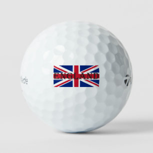 Union Jack Flag England tmtp5 gbcnt Golfball