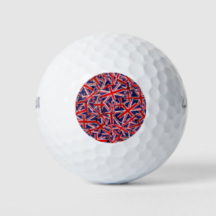 Union Jack Flag Flagge des Vereinigten Königreic Golfball