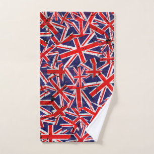 Union Jack Flag   Flagge des Vereinigten Königreic Handtuch