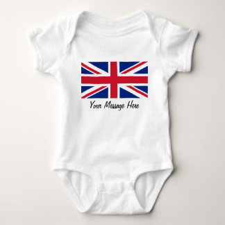 Union Jack Flag Großbritannien Säugling Kleinkind Baby Strampler