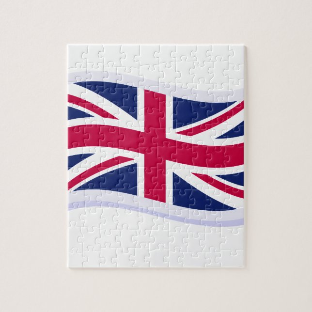 Union Jack Flag Jigsaw-Puzzle  (Vertikal)