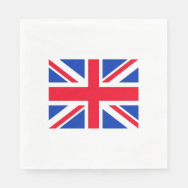 Union Jack Flag London Theme Party Paper Napkins Serviette