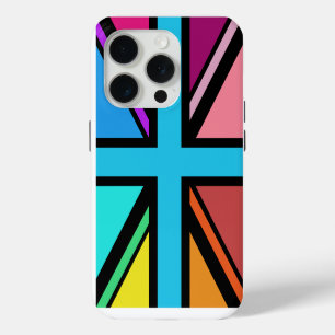 Union Jack/Flag mehrfarbig+Schwarz-Design Case-Mate iPhone Hülle