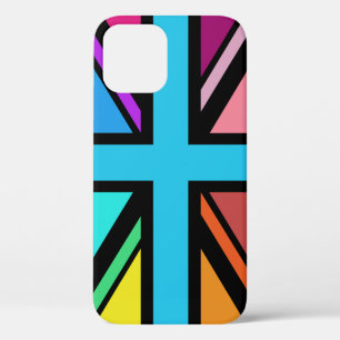 Union Jack/Flag mehrfarbig+Schwarz-Design Case-Mate iPhone Hülle