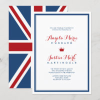 Union Jack Flag Patriotic Wedding 2