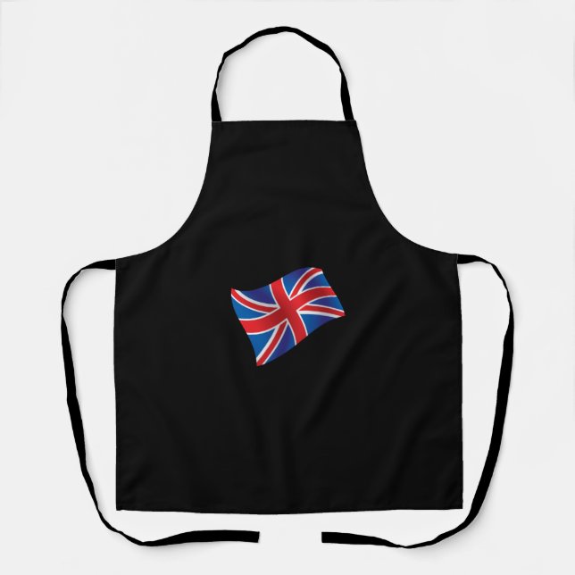 Union Jack Flag Schürze (Vorderseite)