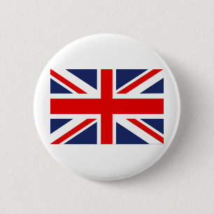Union Jack Flag Vereinigtes Königreich Button