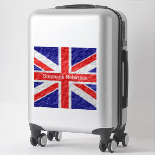 Union Jack Flagge Design Aufkleber