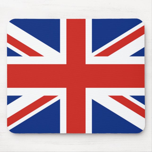 Union Jack - Flagge Großbritanniens Mousepad (Vorne)