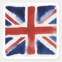Union Jack Flaggenaufkleber