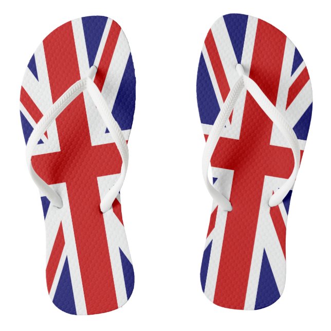 Union Jack Flip Flops (Fußbett)