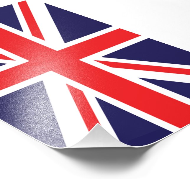 Union Jack Fotodruck (Ecke)
