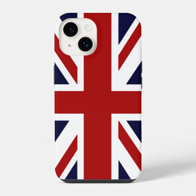 Union Jack iPhone Hülle (Rückseite)
