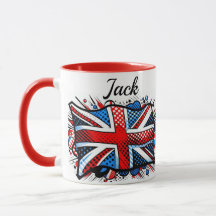 Union Jack Kaffeetasse