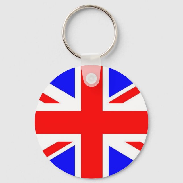 UNION JACK KEYRING/FOB SCHLÜSSELANHÄNGER (Vorderseite)