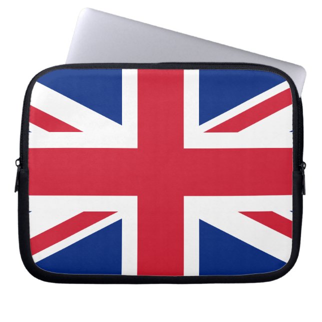 Union Jack Laptopschutzhülle (Vorderseite)