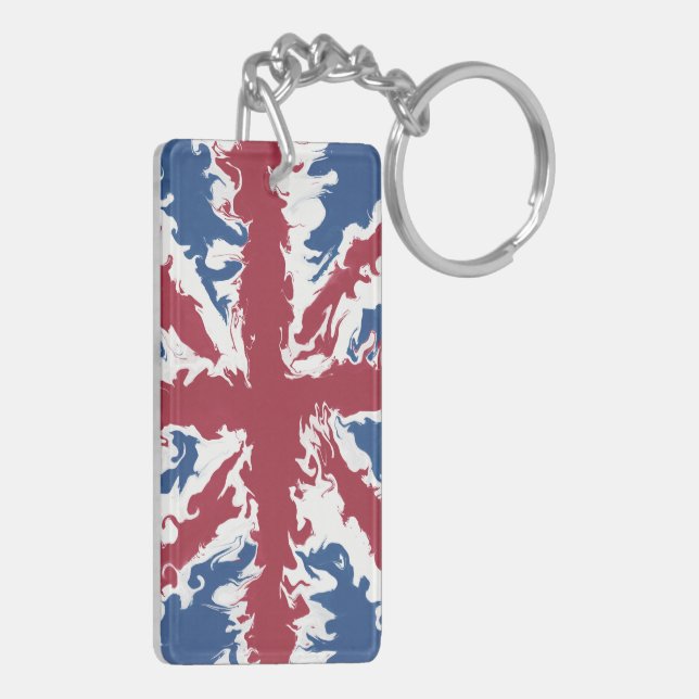 Union Jack Liquid Art (Dos gauche)