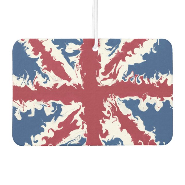 Union Jack Liquid Art Autolufterfrischer (Vorderseite)