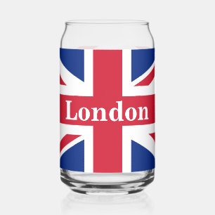 Union Jack London ~ Britische Flagge Dosenglas