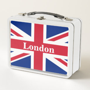 Union Jack London ~ Britische Flagge Metall Brotdose